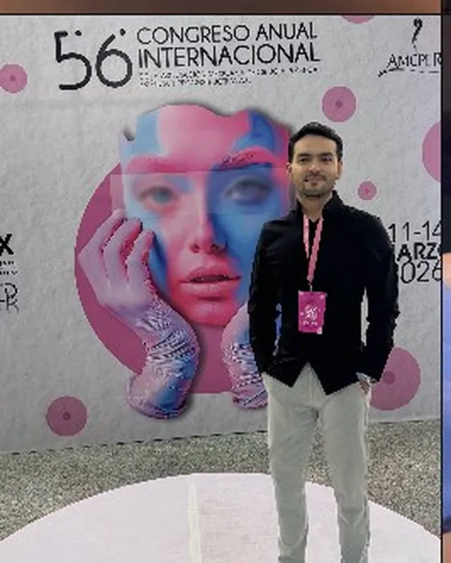 El doctor en el 56 Congreso Anual Internacional de cirugía plástica